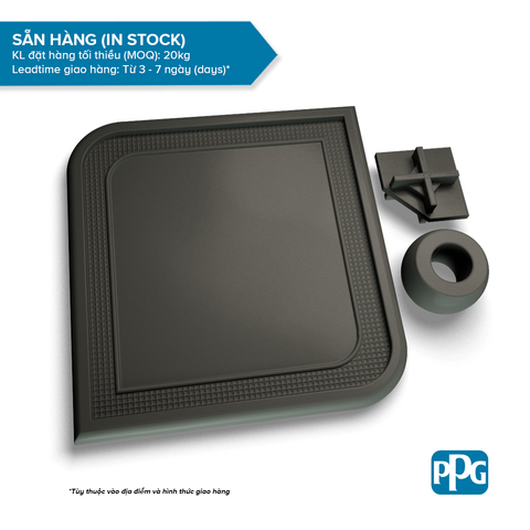 RAL 7043 Sơn bột tĩnh điện PPG ENVIROCRON™ màu Xám bề mặt Láng độ bóng Mờ | PCTV-730465