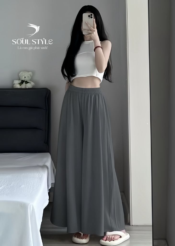 QUẦN ĐŨI ỐNG RỘNG DÀI 2 LỚP