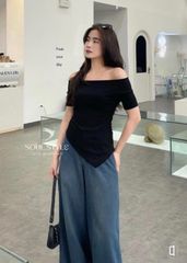 ÁO THUN GÂN BẸT VAI VẠT NHỌN