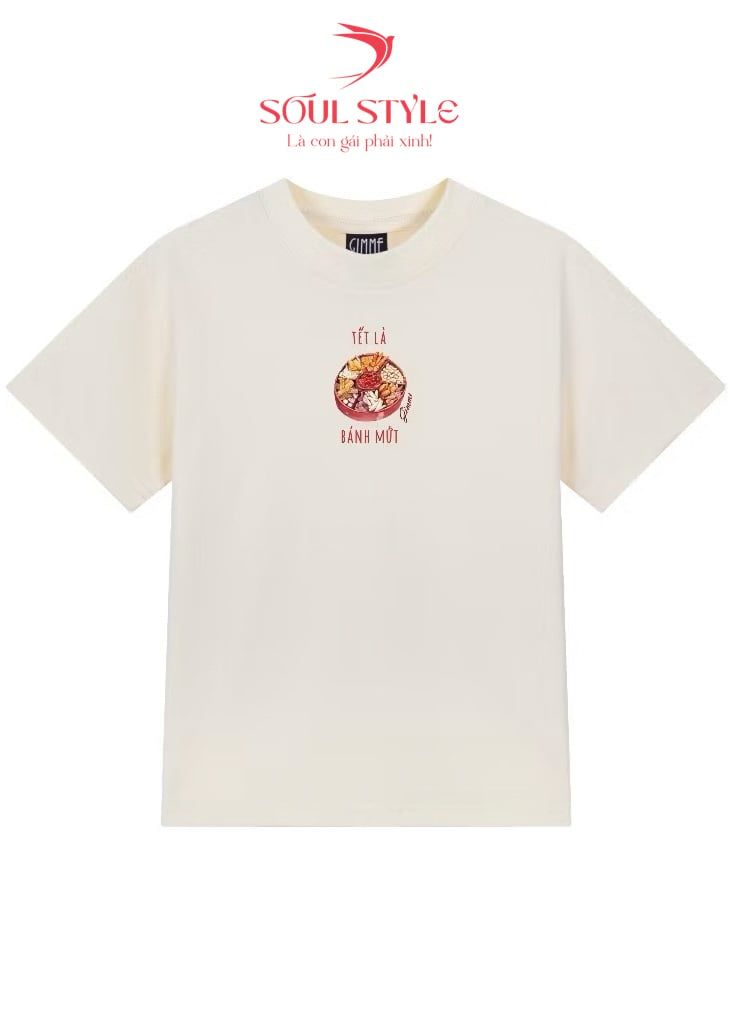 ÁO THUN GIMME TẾT LÀ BÁNH MỨT