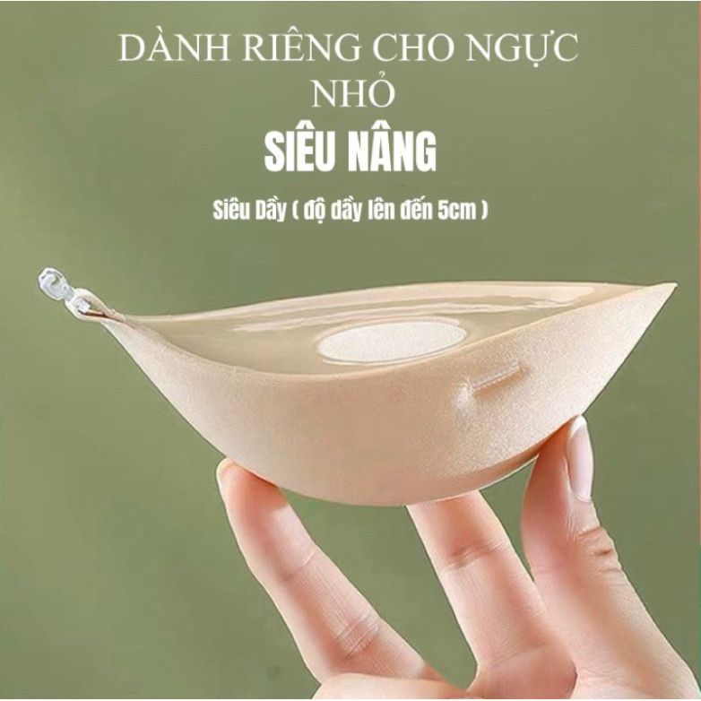 ÁO DÁN NÂNG NGỰC ĐỆM DÀY 6CM SIÊU NÂNG SIÊU TẠO KHE