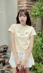 ÁO THUN BABYTEE IN HOA