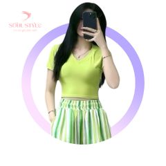 (NT) ÁO THUN CROPTOP ÔM CỔ TIM BASIC