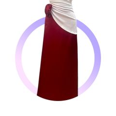 (NT) CHÂN VÁY LỤA PHI BÓNG SATIN ĐUÔI CÁ PHỐI NƠ TO