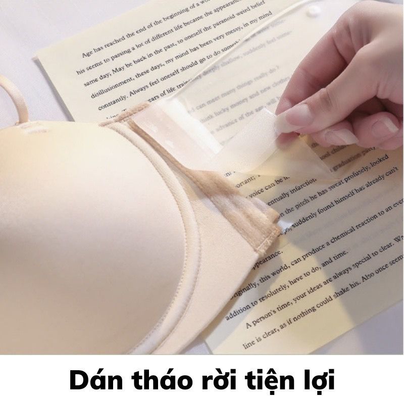ÁO LÓT SU ĐÚC KÈM MIẾNG DÁN TRONG SUỐT CHỐNG TUỘT