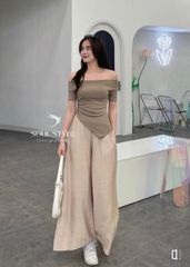 ÁO THUN GÂN BẸT VAI VẠT NHỌN