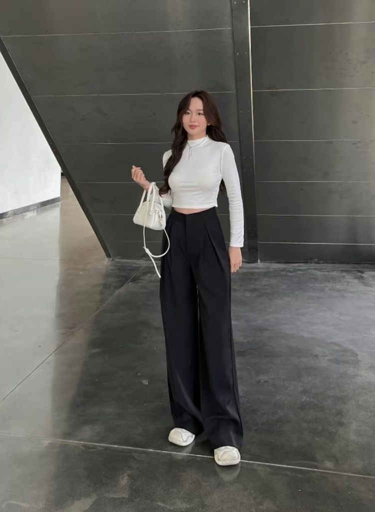 QUẦN SUÔNG NỮ LƯNG CAO CHẤT VẢI RUBY CAO CẤP