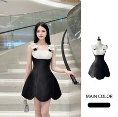 ĐẦM TAPTA PHỐI NƠ TRẮNG VAI ENICA DRESS