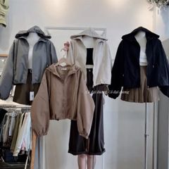 ÁO KHOÁC GIÓ DÀY 2 TÚI BASIC