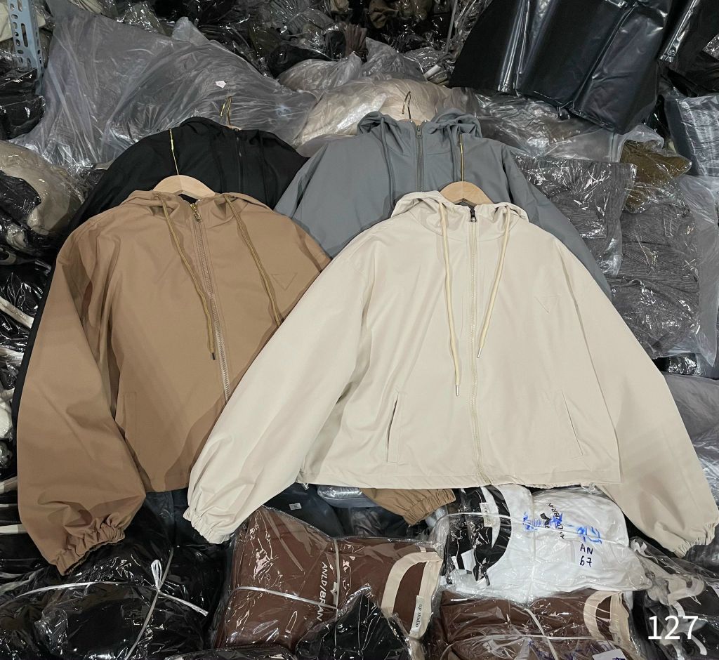 ÁO KHOÁC GIÓ DÀY 2 TÚI BASIC