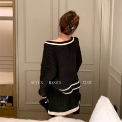 SET VÁY LEN XOẮN THỪNG CỔ TIM KÈM CHÂN VÁY