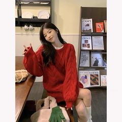 ÁO LEN XOẮN THỪNG DÁNG RỘNG
