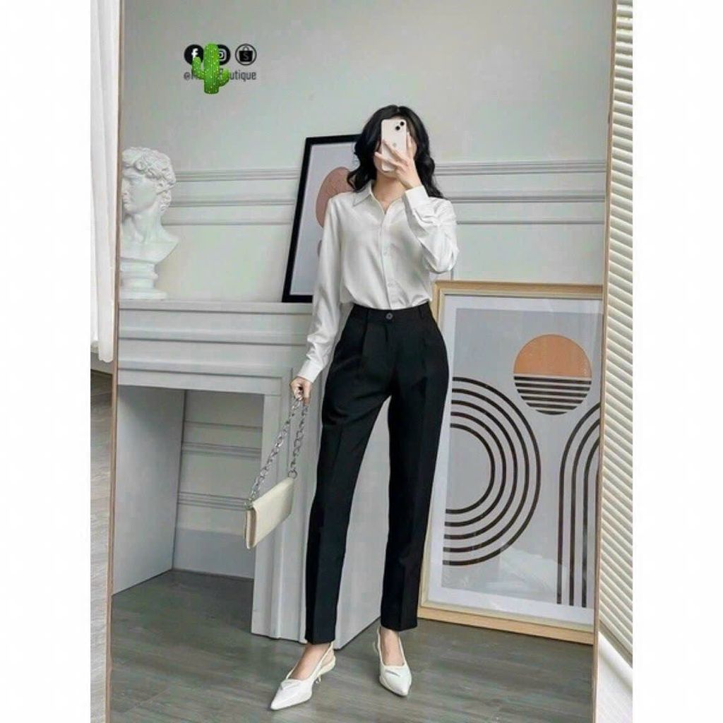 QUẦN TÂY BASIC TUYẾT MƯA