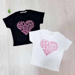 ÁO THUN CROPTOP BLACK PINK TIM