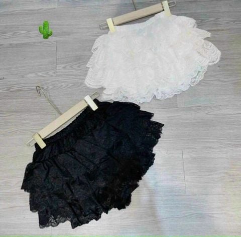 CHÂN VÁY REN TẦNG