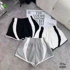 QUẦN SHORT THUN DA CÁ PHỐI VIỀN