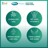  Viên uống Vitamin E thiên nhiên MEDICRAFTS 400IU 