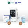  Combo Máy đo đường huyết - Nipro Premier α - Có kết nối Bluetooth 
