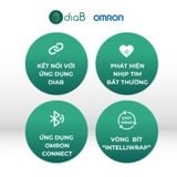  Máy đo huyết áp cổ tay - HEM 6161- OMRON 