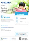  Xét nghiệm gen - G-ADHD - Xét nghiệm gen - G-ADHD - Nguy cơ ADHD di truyền - GENETICA x DIAB 