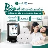  [SALE NGÀY CỦA MẸ 11/5] Bộ máy đo đường huyết không lấy máu - Reader và Sensor 