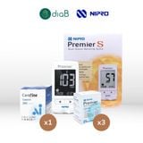  Combo Máy đo đường huyết - Nipro Premier S 