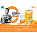  Viên uống Nat C Vitamin C 1000 hỗ trợ sức khỏe (Lọ 30 viên) 