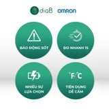  Nhiệt kế điện tử đo tai - TH839S - OMRON x DIAB 