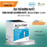  Que thử đường huyết - Accu Chek® Guide - DIAB x ROCHE 