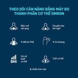  Máy đo thành phần cơ thể (Cân đo lượng mỡ) - HBF - OMRON x DIAB 