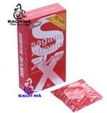  Bao cao su Sagami Xtreme Feel Long có gai tăng khoái cảm, kích thích cực mạnh 
