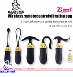 Trứng rung tình yêu massage 2 đầu điều khiển từ xa qua áp 