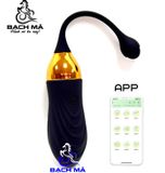  Trứng rung tình yêu massage 2 đầu điều khiển từ xa qua áp 