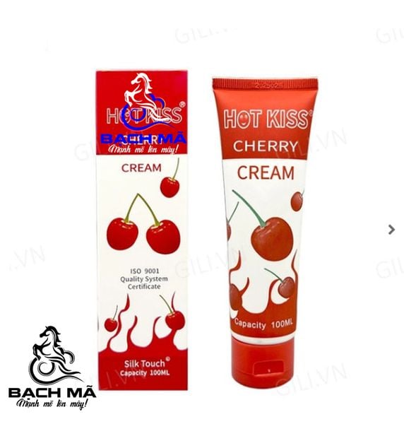 Gel bôi trơn hương cherry Hot Kiss Cherry 100ml chính hãng 
