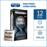  Bao Cao Su Siêu Gai Maxxmen 5in Prolong 12 Cái 