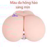  Âm đạo giả giống thật dạng mông nguyên khối Silicon cao cấp 