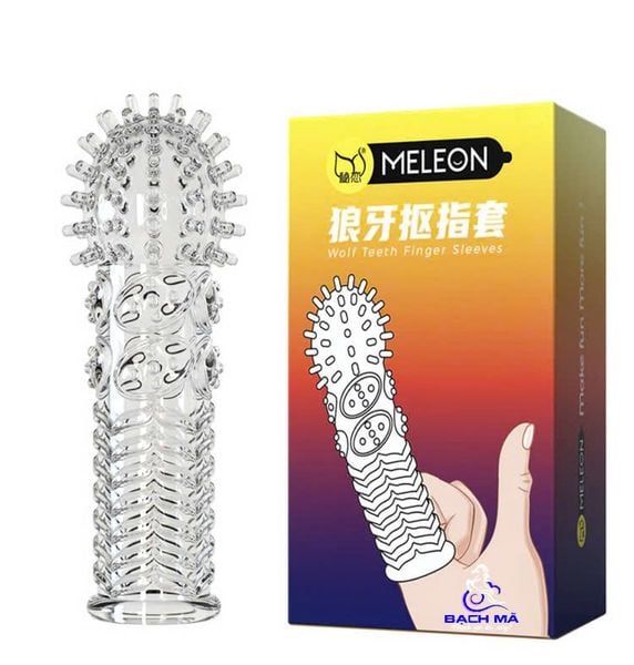  Bao cao su đeo ngón tay gân gai nổi siêu mềm mẫu 3 