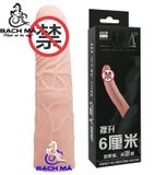  Bao cao su đôn dên da rung đầu Baile tăng kích thước dương vật 