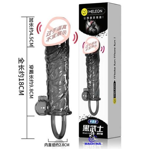  Bao cao su đôn dên da đen tăng kích thước dương vật 