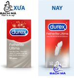  Bao cao su Durex Fetherlite Ultima hộp 12 Cái 