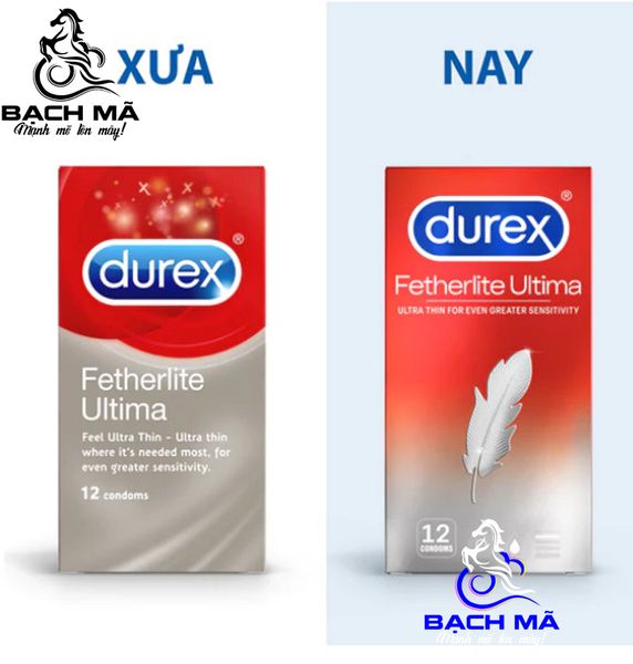  Bao cao su Durex Fetherlite Ultima hộp 12 Cái 