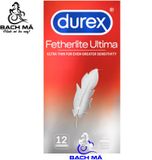  Bao Cao Su Durex Fetherlite Hộp 3 Cái 