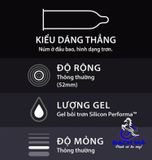  Bao Cao Su Durex Kingtex Hộp 12 Cái 
