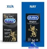  Bao Cao Su Durex Kingtex Hộp 3 Cái 