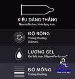  BAO CAO SU DUREX PERFORMA HỘP 12 CÁI 