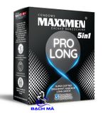  Bao Cao Su Kéo Dài Thời Gian Maxxmen 5in1 ProLong - Hộp 1 Cái 