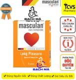  Bao cao su Masculan Long Pleasure - Hộp 10 cái 