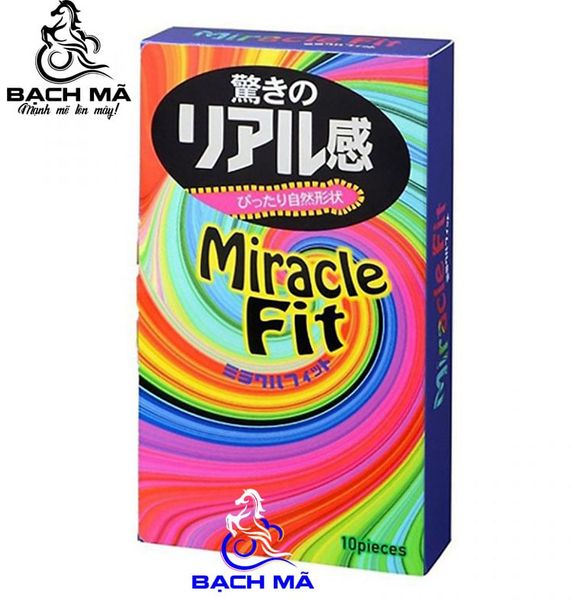  Bao cao su Sagami Miracle Fit hộp 10 cai 