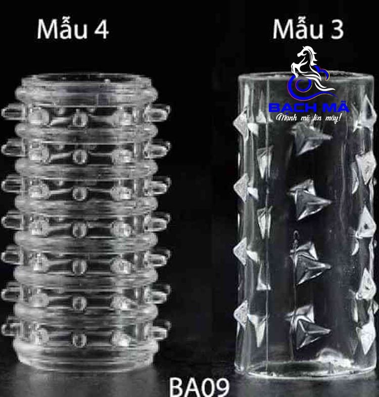  Bộ bao cao su đôn dên khúc giữa gai vỉ 6 cái 