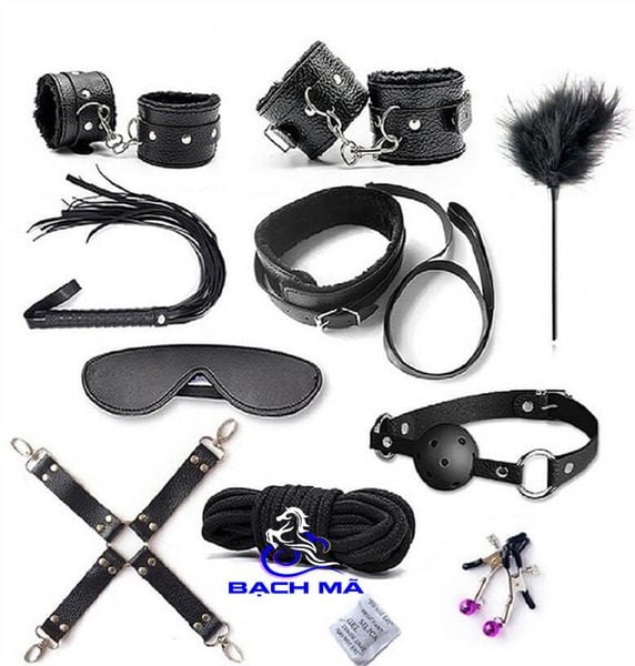  Bộ đồ chơi bạo dâm BDSM 10 món kích thích tình dục mạnh 
